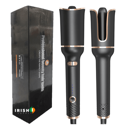 Automatic Rotating Ceramic Hair Curler For Medium Hair With Heat Control 8849664278874-1