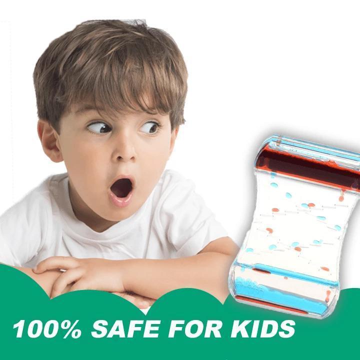 Zigzag Motion Liquid Bubbler Toy For Stress Relief And Relaxation 6851488809060-1