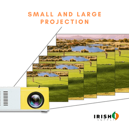 Full HD 1080P Portable Mini Projector for Home & Outdoor Cinema 8000808747291-1