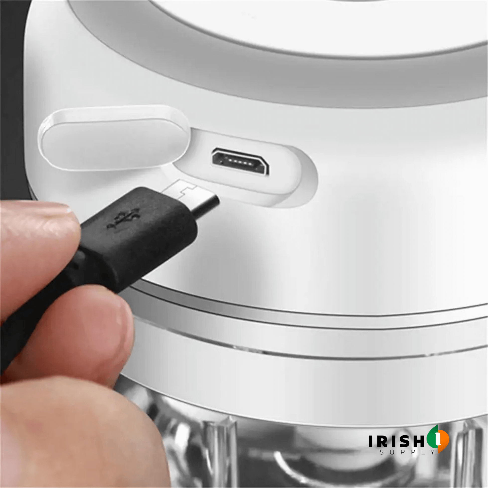 One-Touch Cordless Usb Electric Food Chopper Slicer 7931597291803-1