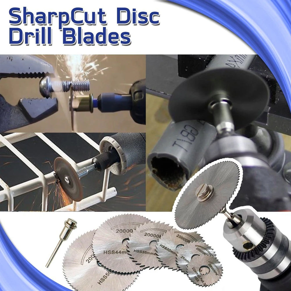 Disc Drill Blades And Mandrel 6851480846436-1