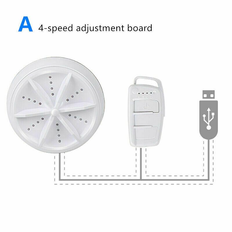 Ultrasonic Portable Dishwasher And  Laundry Artifact 6850607972452-1