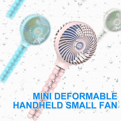 Mini Deformable Portable Fan With Adjustable Stand And USB Rechargeable Design 6852056678500-1