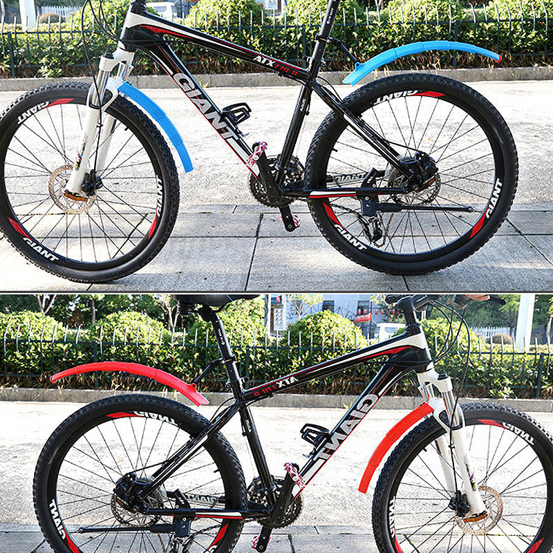 Bicycle Retractable Mudguard With Taillights 6851387326564-1