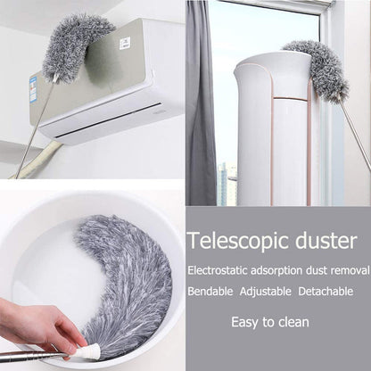 Retractable Microfiber Cleaning Brush With Flexible Head And Long Handle 6851479535716-1