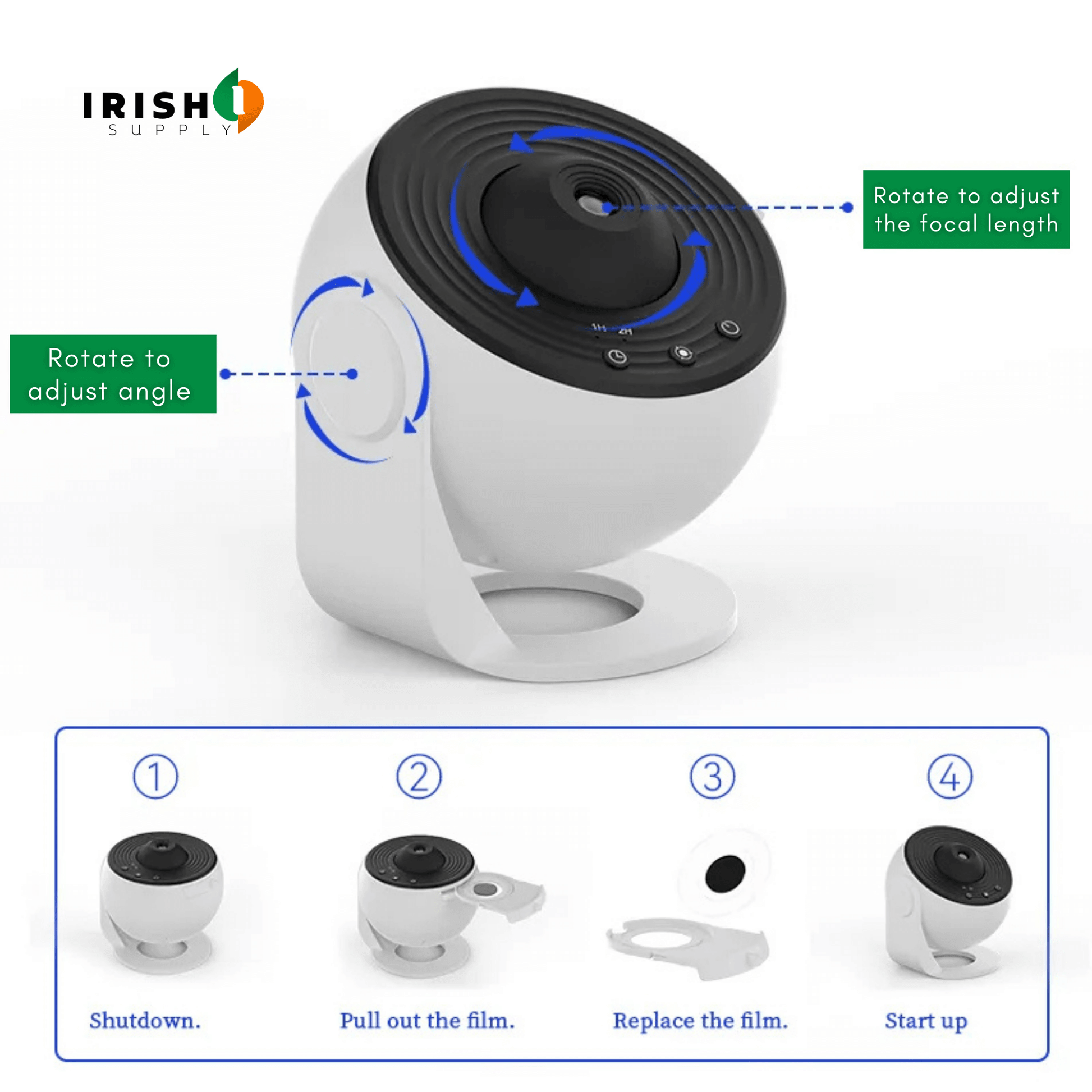 Galaxify - 12 In 1 Night Light Galaxy Projector 8736978895194-1