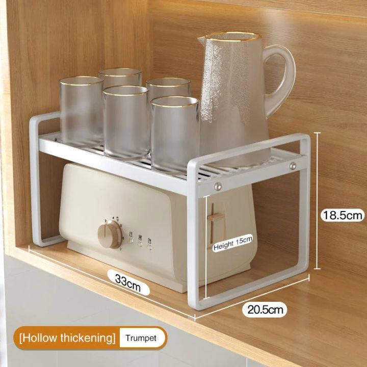 TidyShelf Adjustable Kitchen Rack for Organized and Space-Saving Storage 15002529726790-1