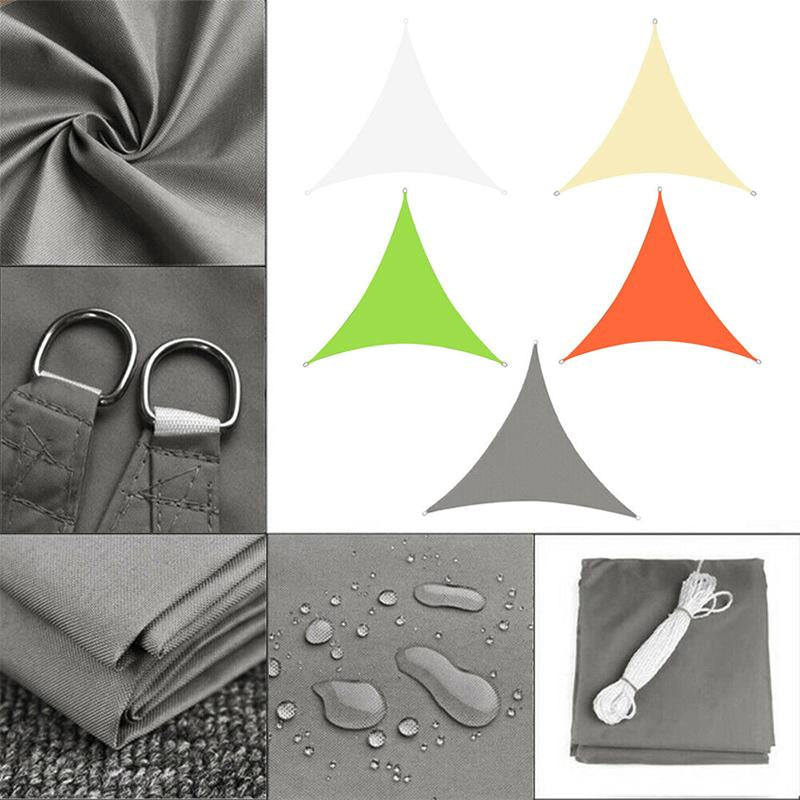 Triangular Sunshade Sail Canopy For Outdoor Patio Garden Yard Shelter 6851375824996-1