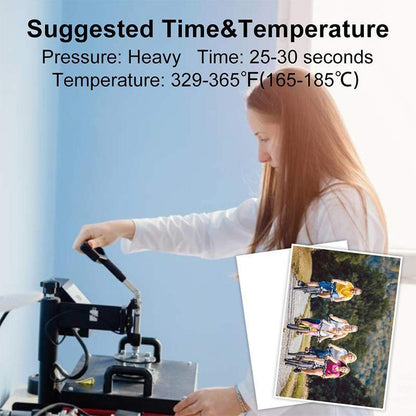 PrintOnMe Fabric Transfer Paper For T Shirt Printing Design 6851987570788-1