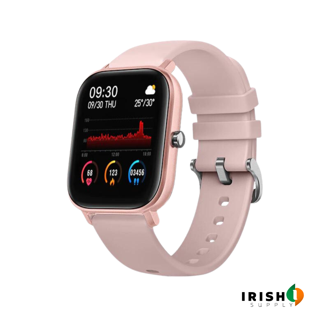 Water-Resistant Smart Watch for Health and Fitness Tracking 7971295199515-1