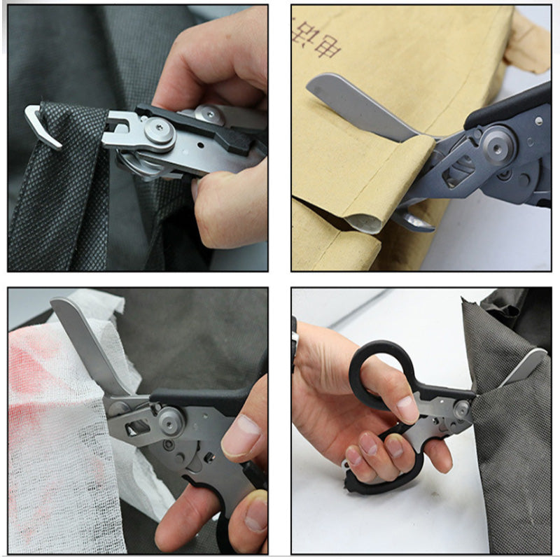 Professional Folding Scissors Compact Portable Shears Tool For Travel Sewing Craft 6849958903908-1