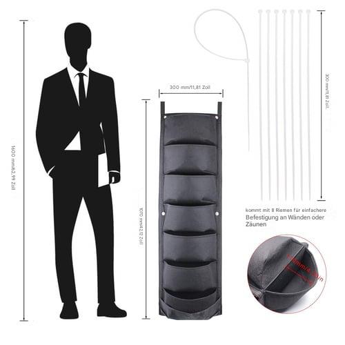 WallPots Hanging Planter for Space-Saving and Modern Vertical Gardening 15001513230662-1