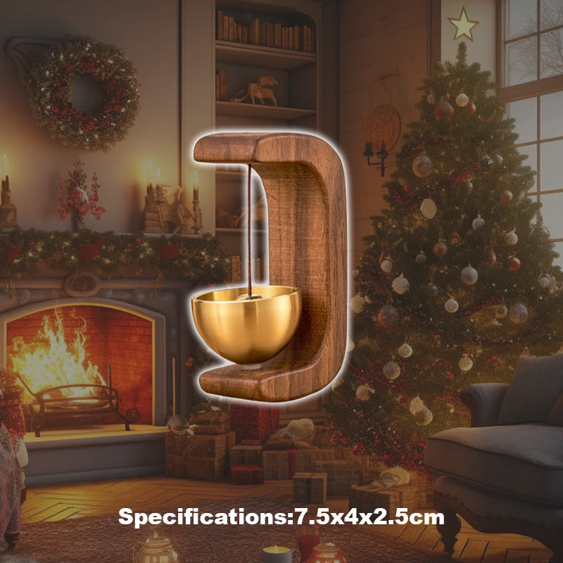 Wooden C-Shaped Wind Chime With Cute Design And Healing Sound 9768616493358-1