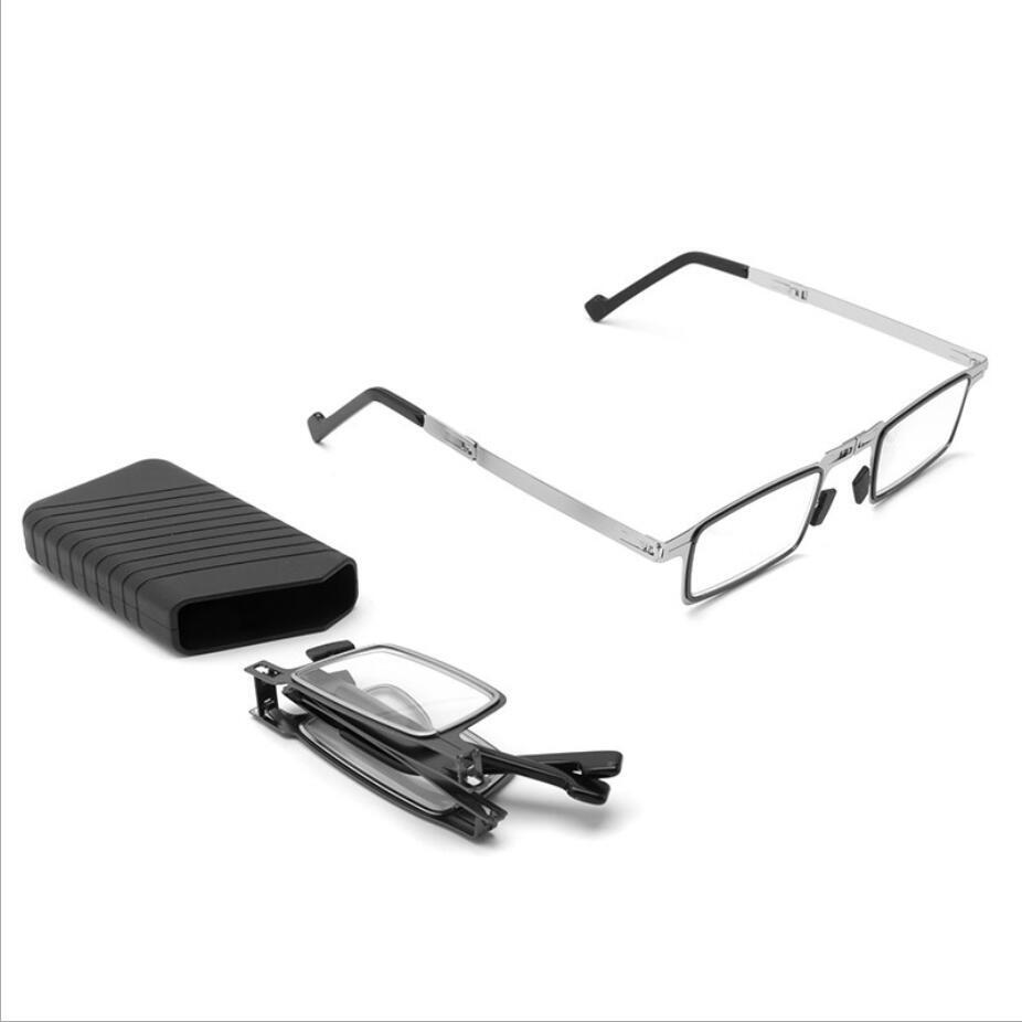 Titanium Foldable Reading Glasses For Lightweight Screwless Comfort 8418773368963-1