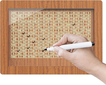 Wooden Savings Box for Smart Money Tracking and Daily Motivation 15089492656454-1