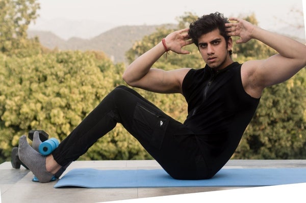 Adjustable Sit-Up Assistant Bar Suction Fitness Equipment Core Trainer 8545285996846-1