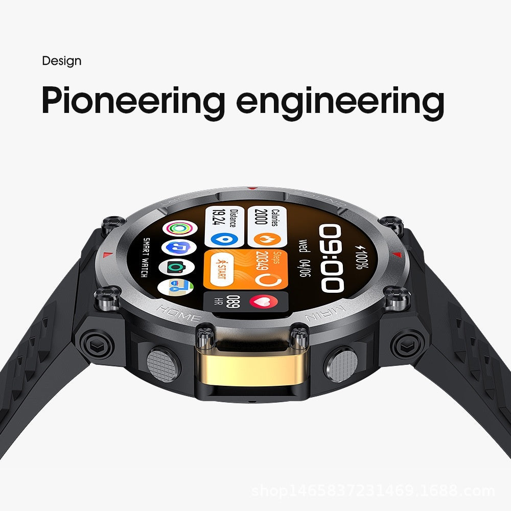 Smart Watch New Bluetooth Calling Three-proof Outdoor Sport Step Counting Waterproof Sleep Smart Watch 8925734568156-1