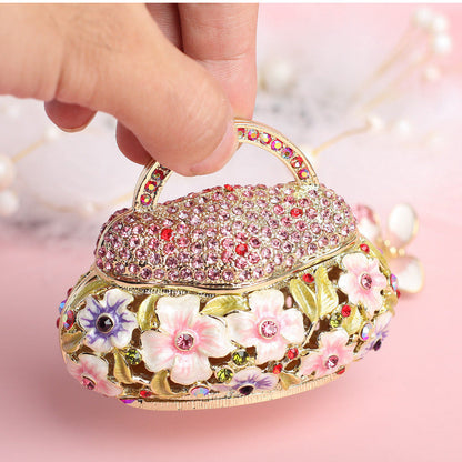 Enamel Craft Creative Home Decoration Trinkets Jewelry Box Ring Box 9817164448046-1