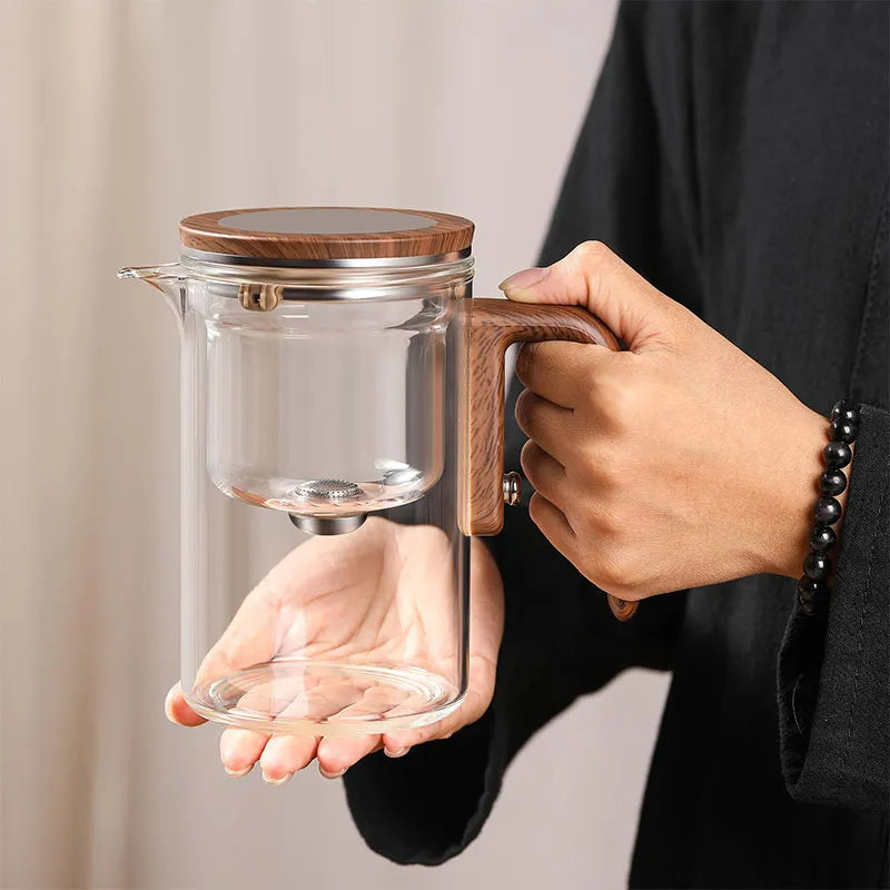 Durable Glass Teapot With Infuser For Tea Brewing 11588921131276-1