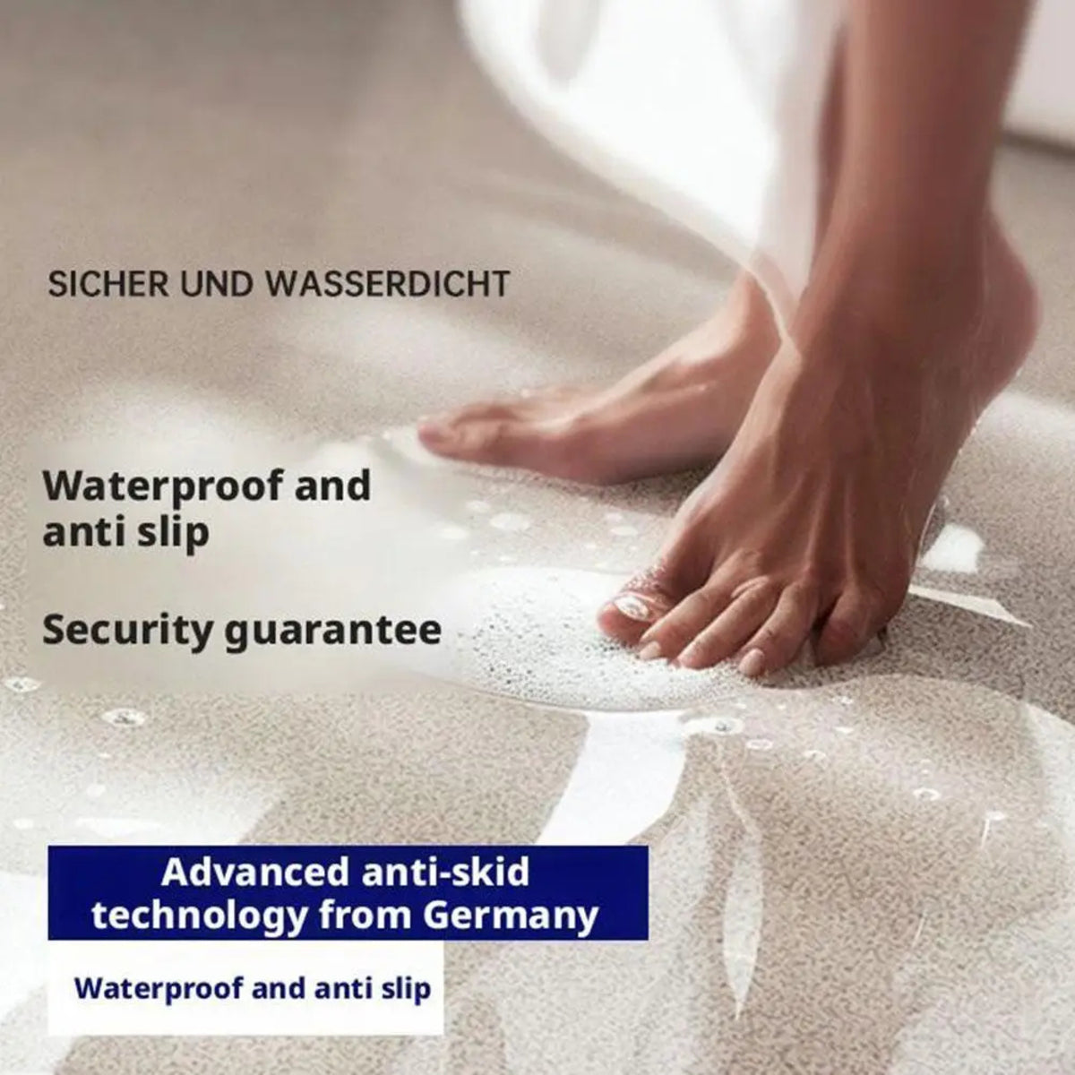 High-Gloss Marble Effect Epoxy Floor Coating 500ml
