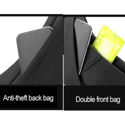 Compact Anti-Theft Crossbody Sling Chest Bag for Men – Travel Shoulder Bag for Phones, Wallets, and Everyday Essentials