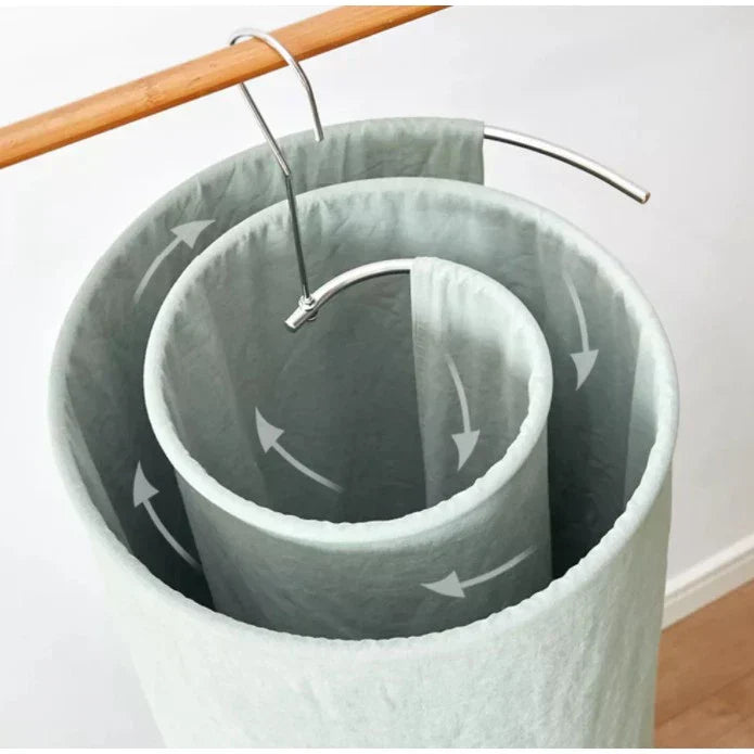 Spiral Clothes Drying Rack Saves Space For Efficient Laundry Organization 14975361941830-1