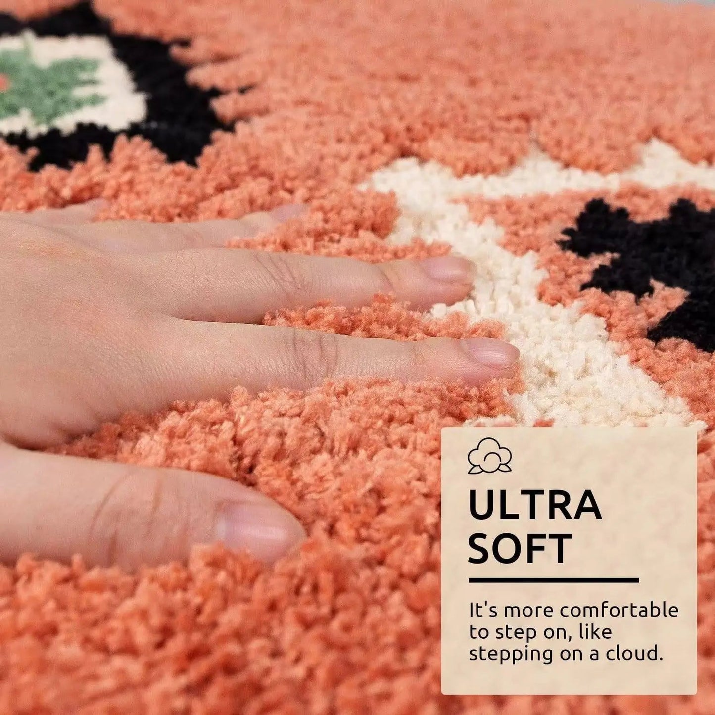 Soft Geometric Pattern Floor Carpet Modern Living Room Home Comfort 14815606538566-1