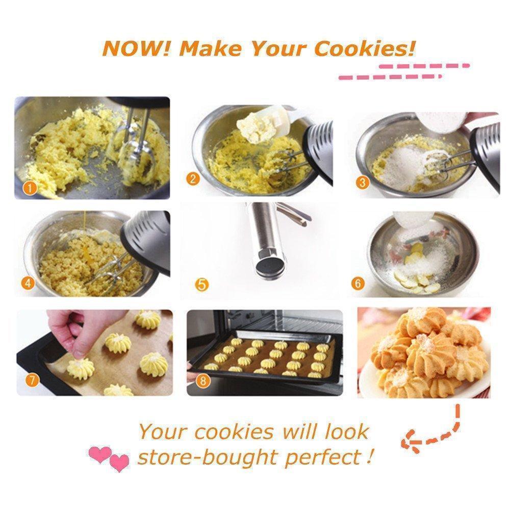 Stainless Steel Press Maker For Effortless Baking And Decorating 6852148691044-1