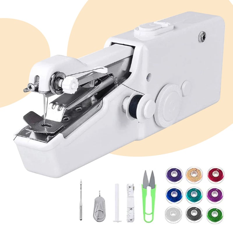Mini Portable Handheld Sewing Machine For Quick Fabric Repairs 8804211392793-1