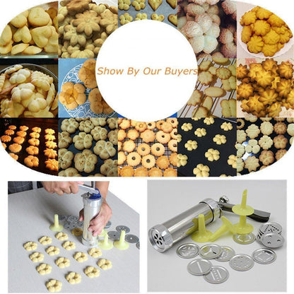 Stainless Steel Press Maker For Effortless Baking And Decorating 6852148691044-1