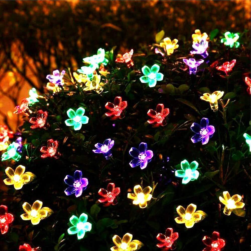 Solar Powered Flower String Lights For Outdoor Garden Decoration 6851967418468-1