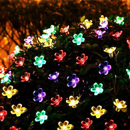 Solar Powered Flower String Lights For Outdoor Garden Decoration 6851967418468-1