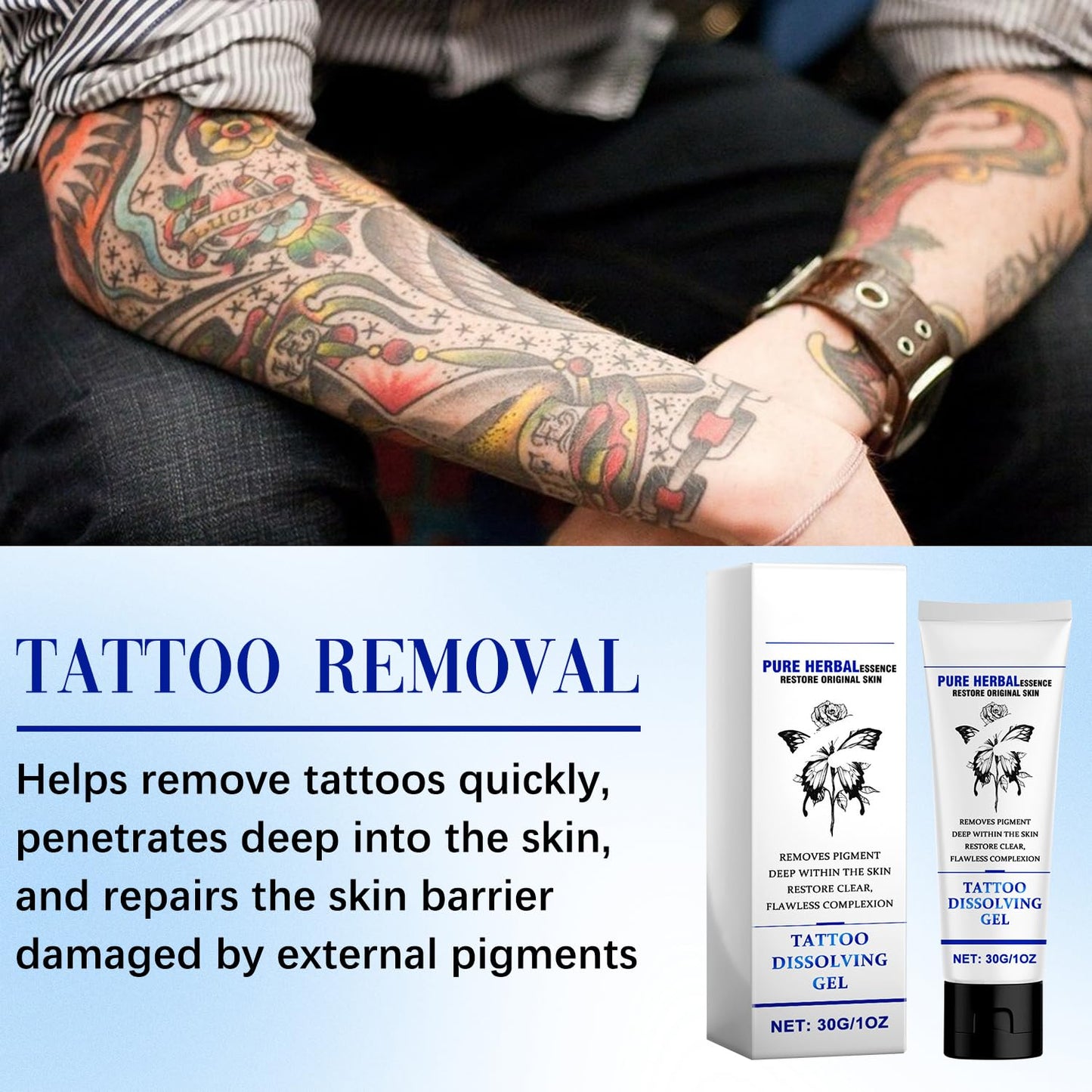Tattoo Gone Removal Cream Fades Ink Restores Natural Clear Skin 14914338193734-1