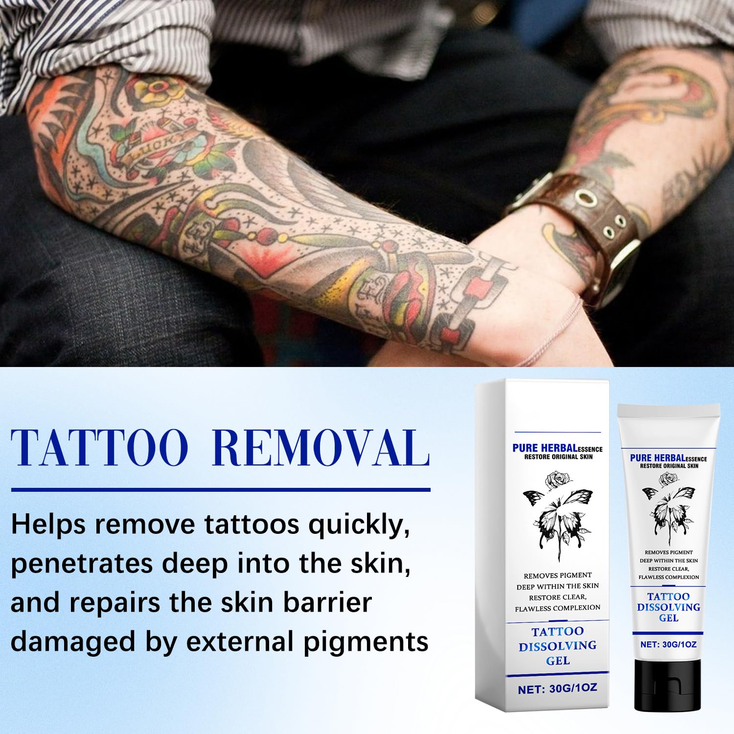 Tattoo Gone Removal Cream Fades Ink Restores Natural Clear Skin 14914338193734-1