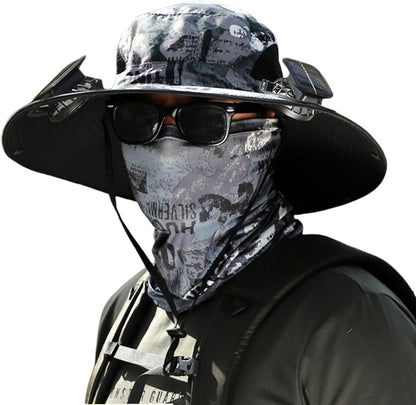 Solar Powered Cooling Hat With Dual Fans And Usb Charging 14996122796358-1