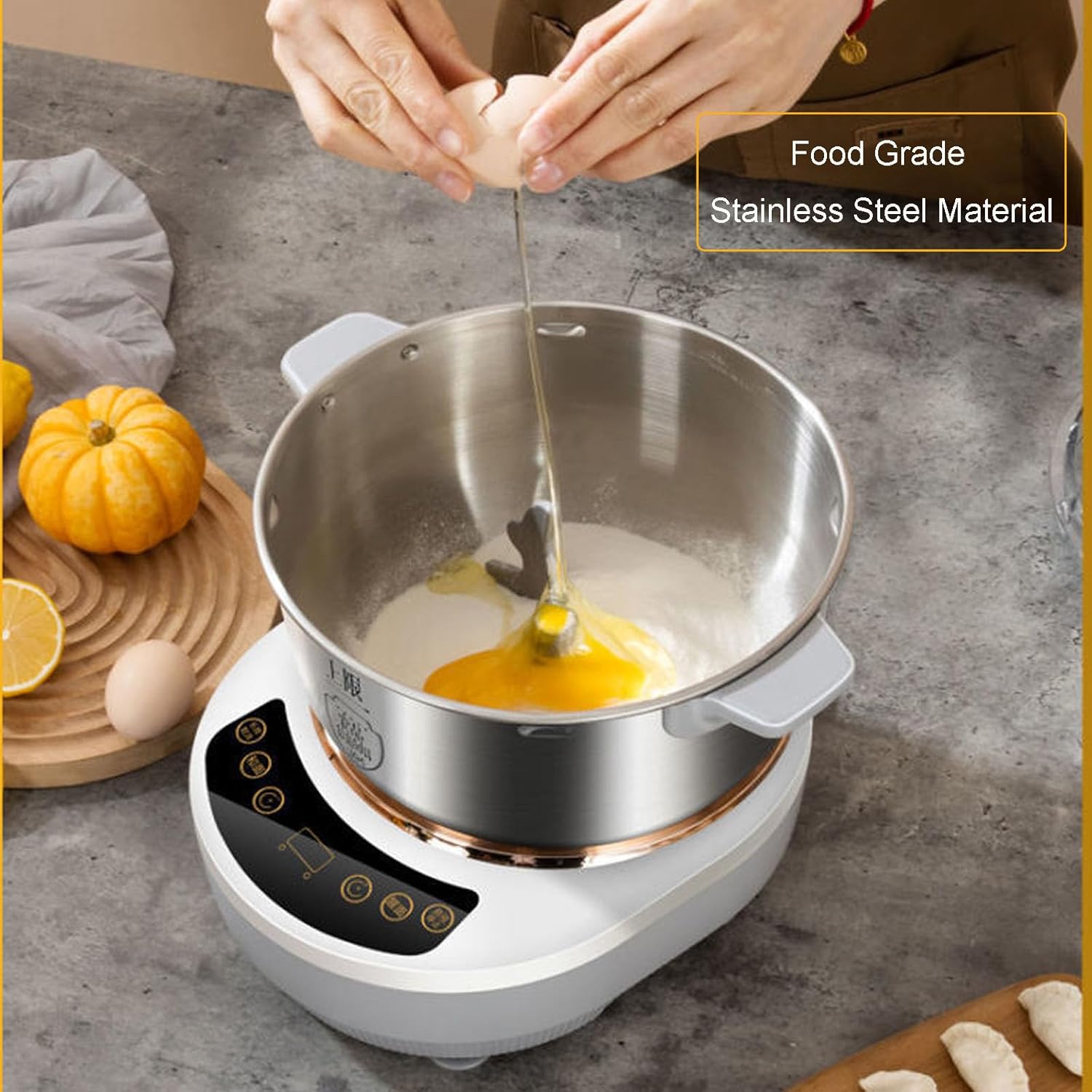 Aeroflux Electric Dough Mixer Precision Kneading With Built-In Dough Resting 15490905112956-1
