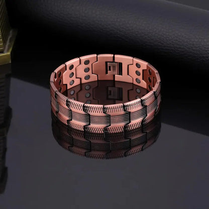 Pure Copper Magnetic Therapy Bracelet For Men'S Health 12044082315582-1