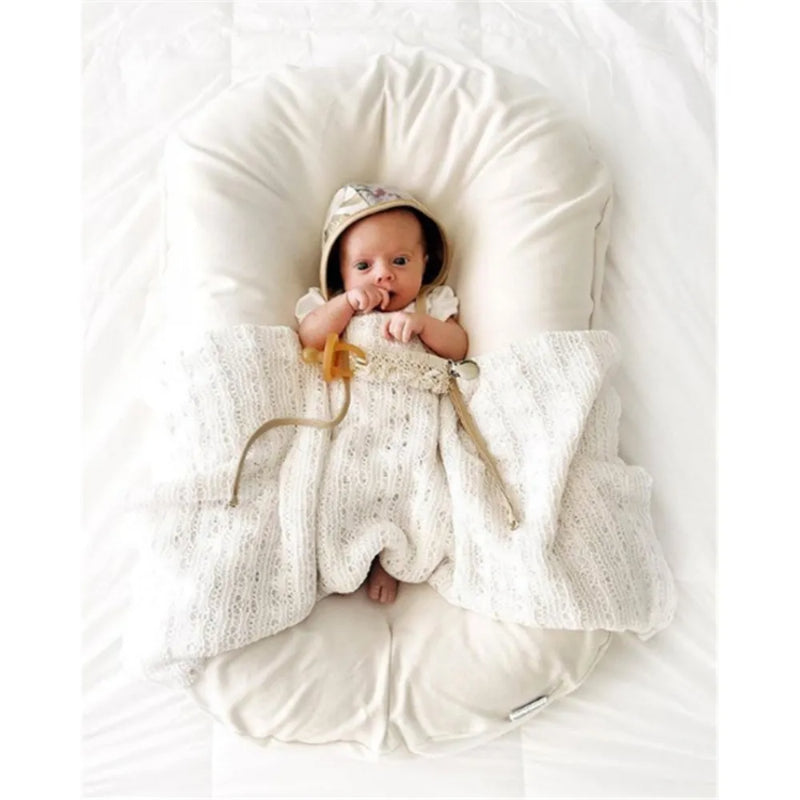 Portable Baby Nest Bed for Newborns, Cotton Infant Crib, Travel Cradle Cushion, and Infant Sleeping Cot