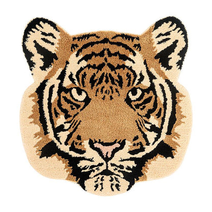 Tiger Head Tufted Rug For Living Room And Kids Bedroom 14815610274118-1