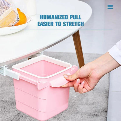 Space Saving Retractable Drawer Trash Can For Convenient Kitchen Storage 6851441164388-1