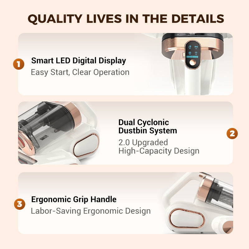 Mattress Vacuum Cleaner for Dust Mites Removal 8671764316298-1