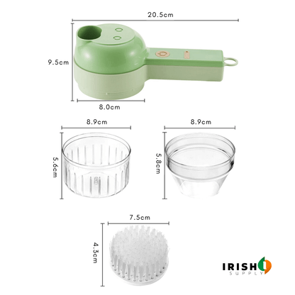 Effortless 4-in-1 Wireless Vegetable Slicer Peeler Chopper 8602952434010-1