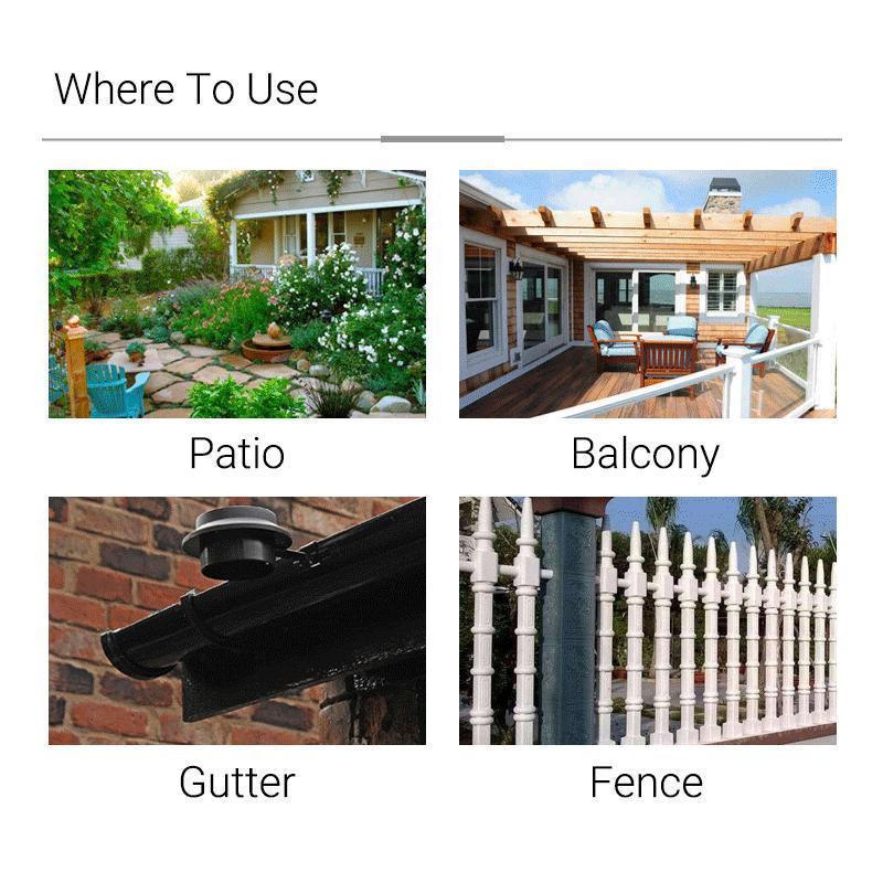 Solar Powered Gutter Lights With Automatic Sensor And Waterproof Design 6851966959716-1