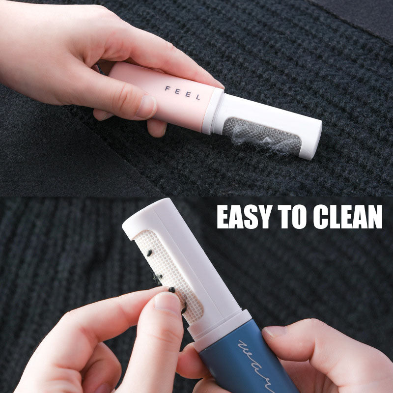 Reusable Double Sided Portable Lint Remover For Clothes Fabric Cleaning 6851464200292-1