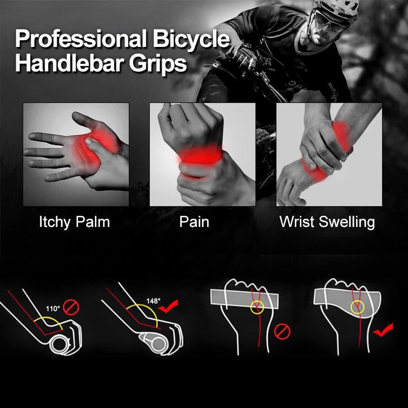 Ergonomic Bicycle Grips For Comfortable Riding Control And Hand Protection 6851426746468-1