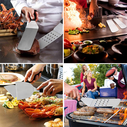 Professional Stainless Steel BBQ Tool Set For Outdoor Grilling Cooking 6851399155812-1
