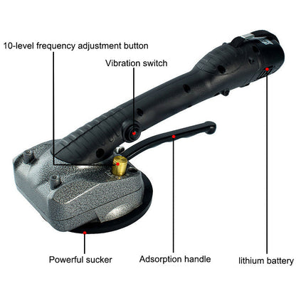 Tile Tiling Machine Vibrator Tool For Floor Wall Installation Leveling 6849943404644-1