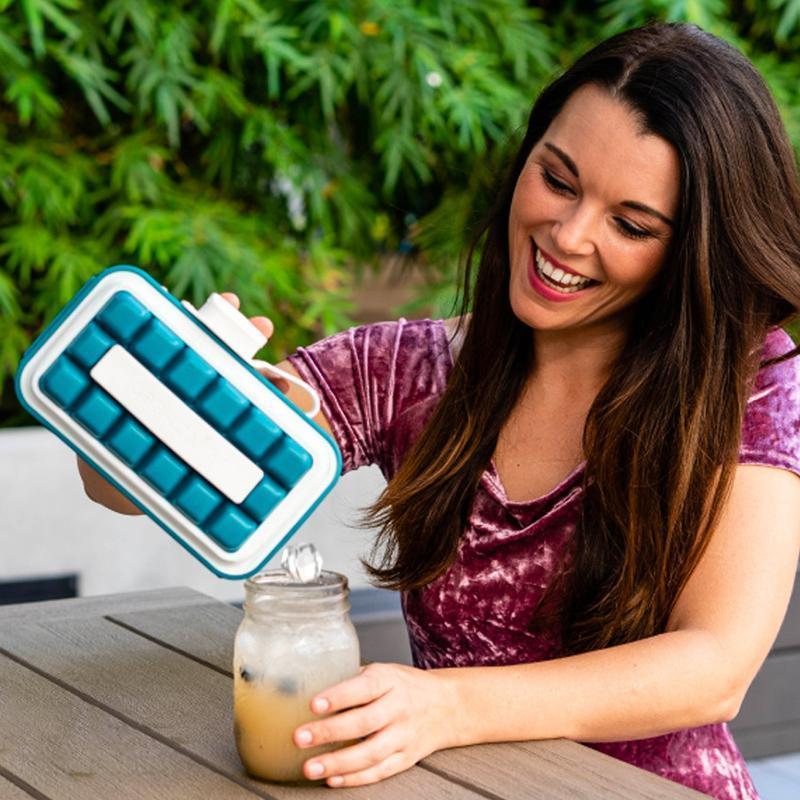 Ice Cube Tray With Airtight Design For Easy Clean And Storage 6852123033700-1