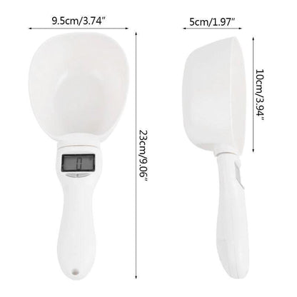 Digital Pet Food Measuring Scoop Feed Spoon 6851486974052-1