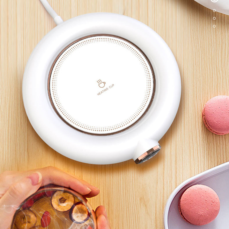 Smart Heating Cup Coaster Electric Mug Warmer Maintaining Beverage Temperature Conveniently 6849917878372-1